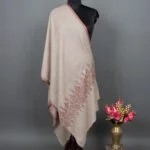 Nature’s Canvas Beige Pashmina Wrap