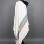 Snowfall Spectrum Pashmina Shawl