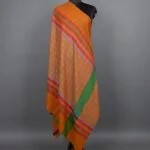 Tranquil Checkered Elegance Shawl