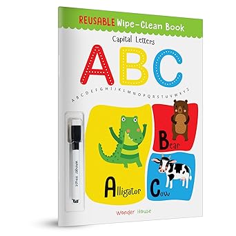 Reusable Wipe And Clean Book - Small Letters