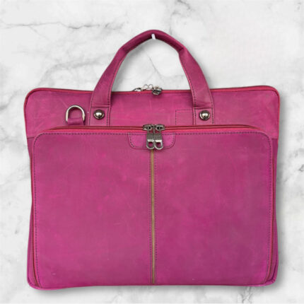 Leather Laptop Bag For Men/Women